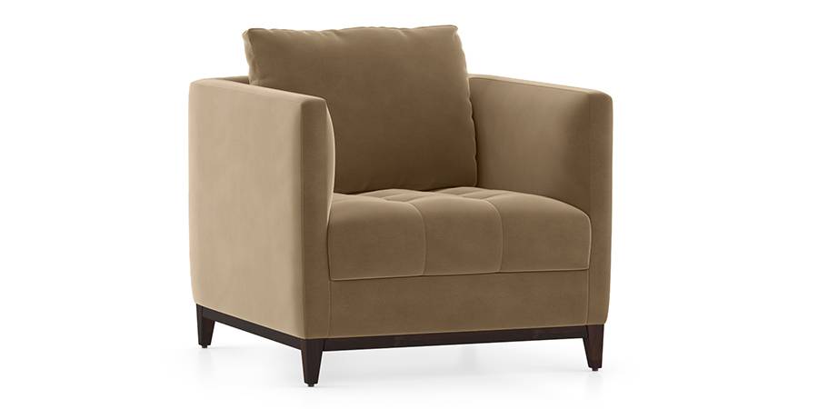 Florence Compact Sofa (Fawn Velvet)